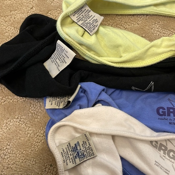 Garage Bandeau/Bralette Bundle (includes all 4) - Picture 4 of 4